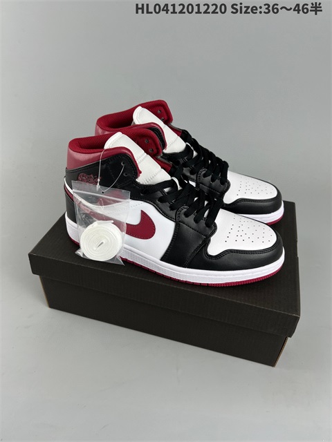 men air jordan 1 shoes 2023-1-2-062